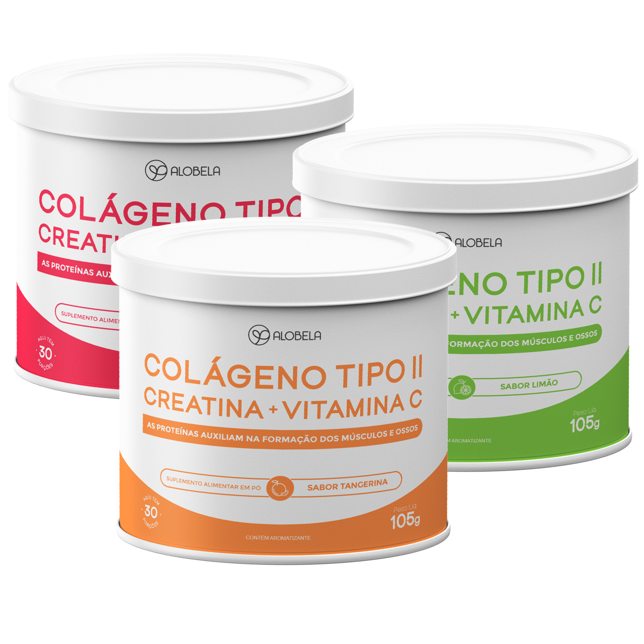 Creatina com Colágeno tipo II e Vitamina C