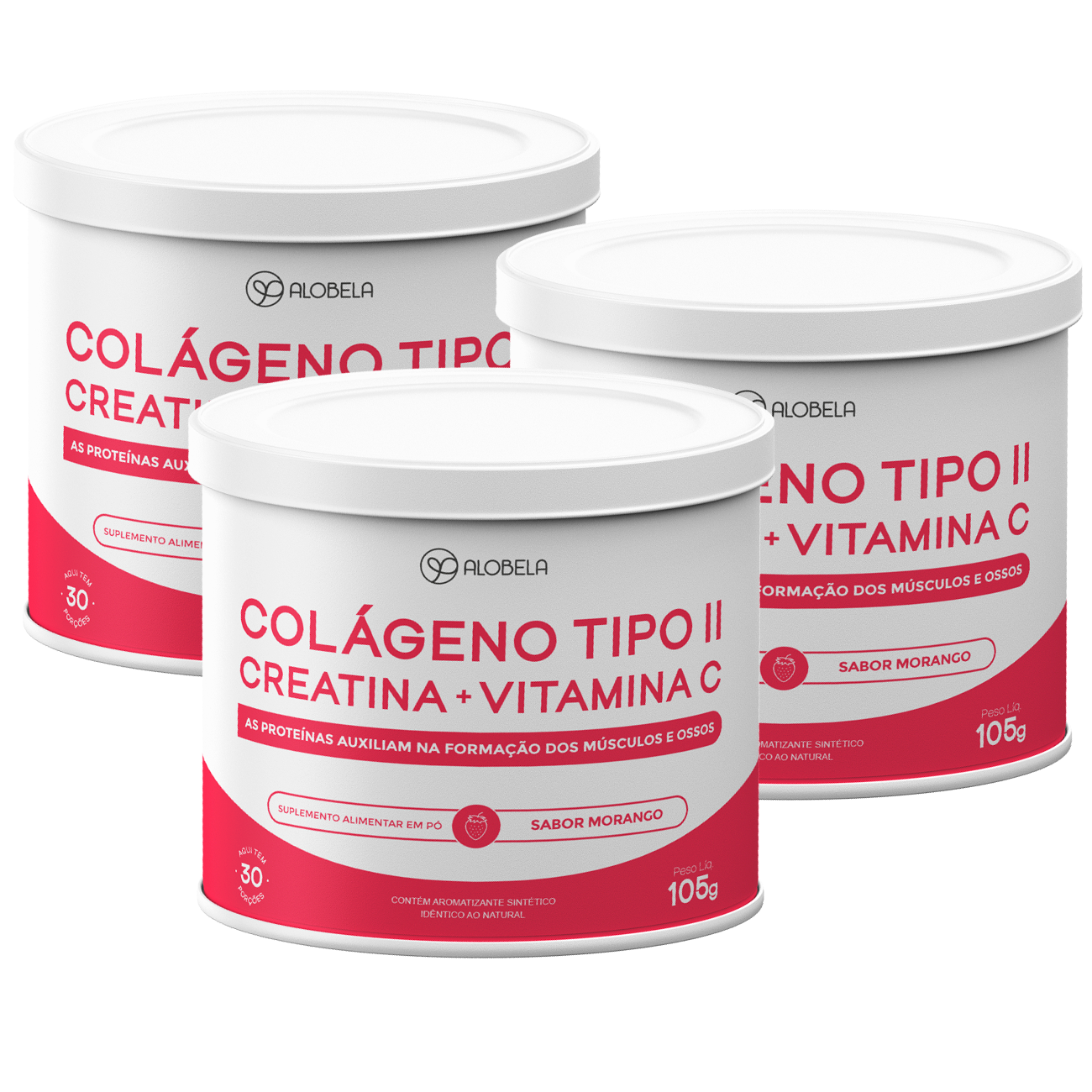 Creatina com Colágeno tipo II e Vitamina C