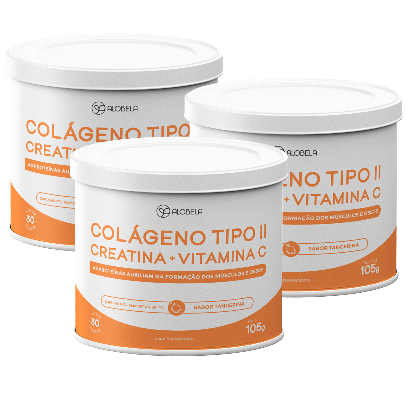 Creatina com Colágeno tipo II e Vitamina C