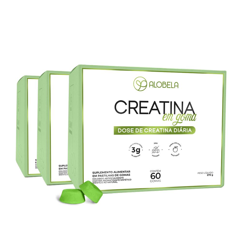 Creatina em goma
