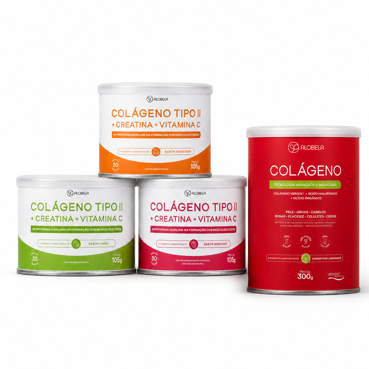 3 Creatinas em pó e ganhe 1 Colágeno Verisol®