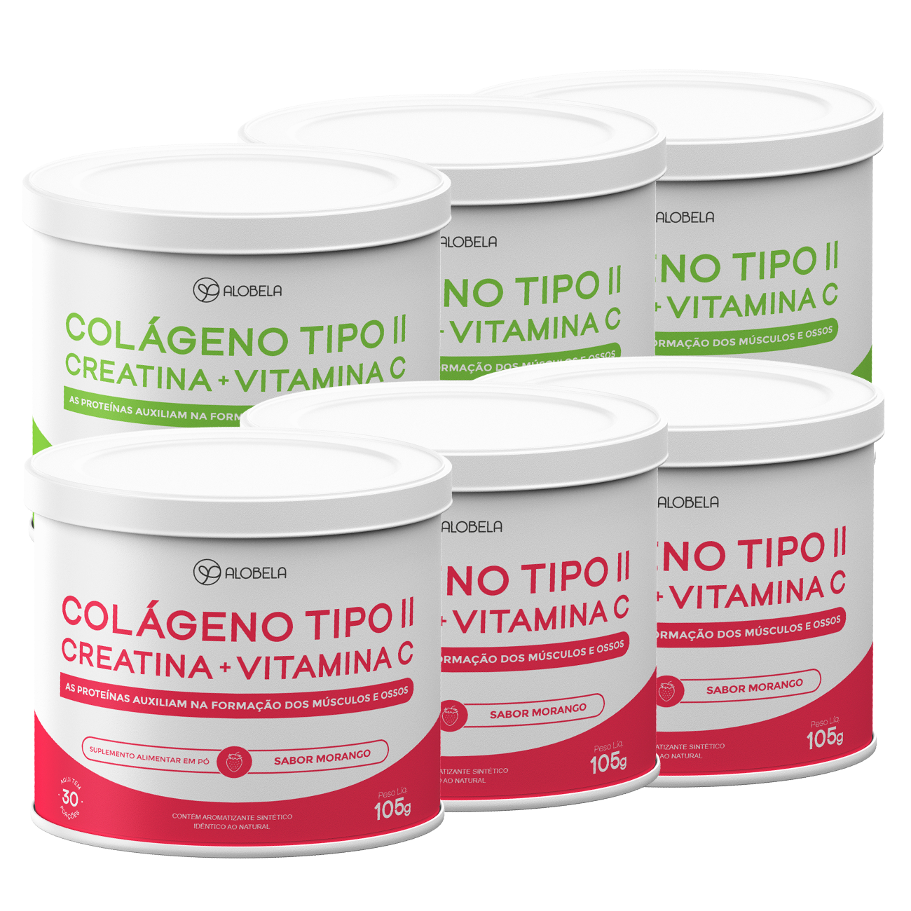 Creatina com Colágeno tipo II e Vitamina C