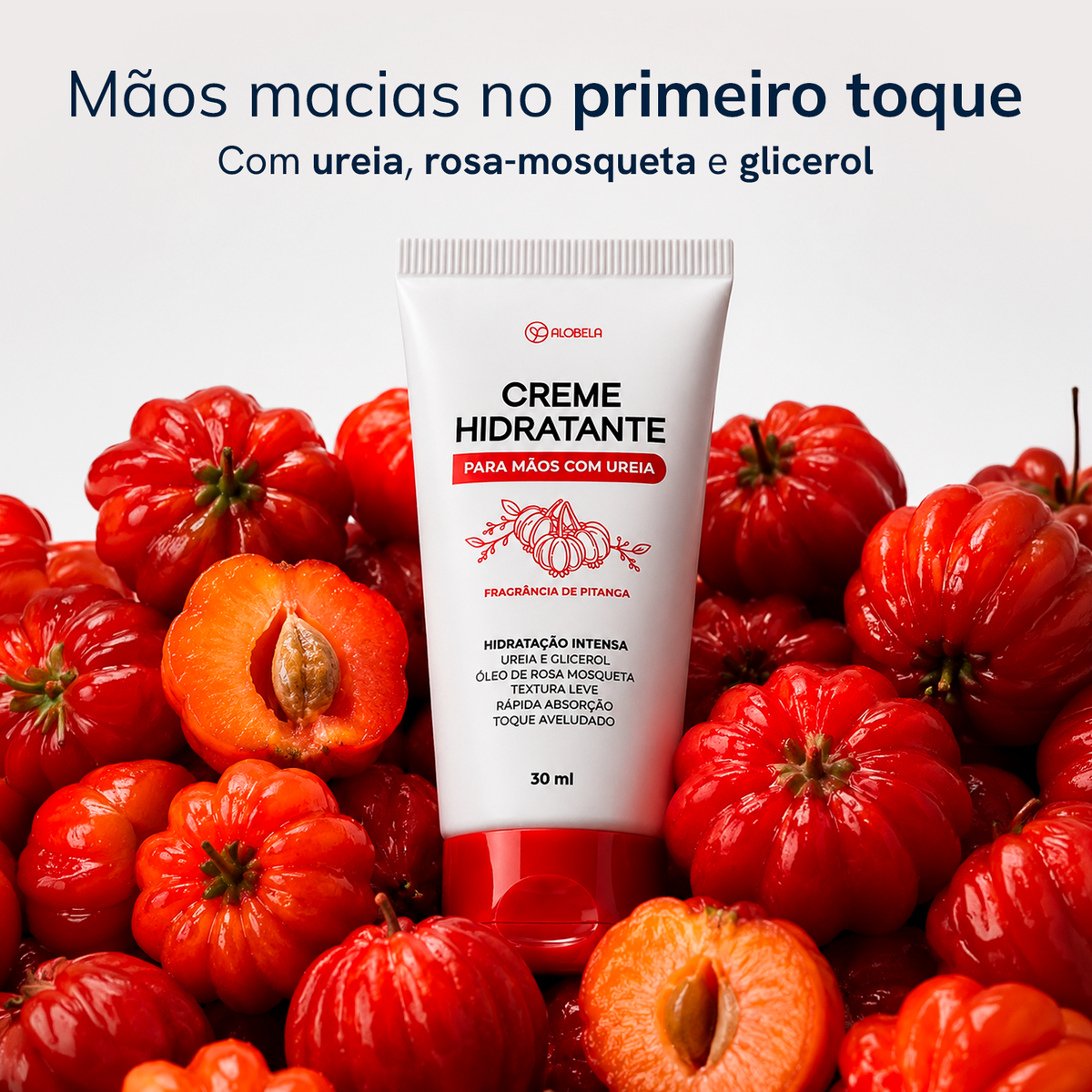 Creme de mãos Pitanga
