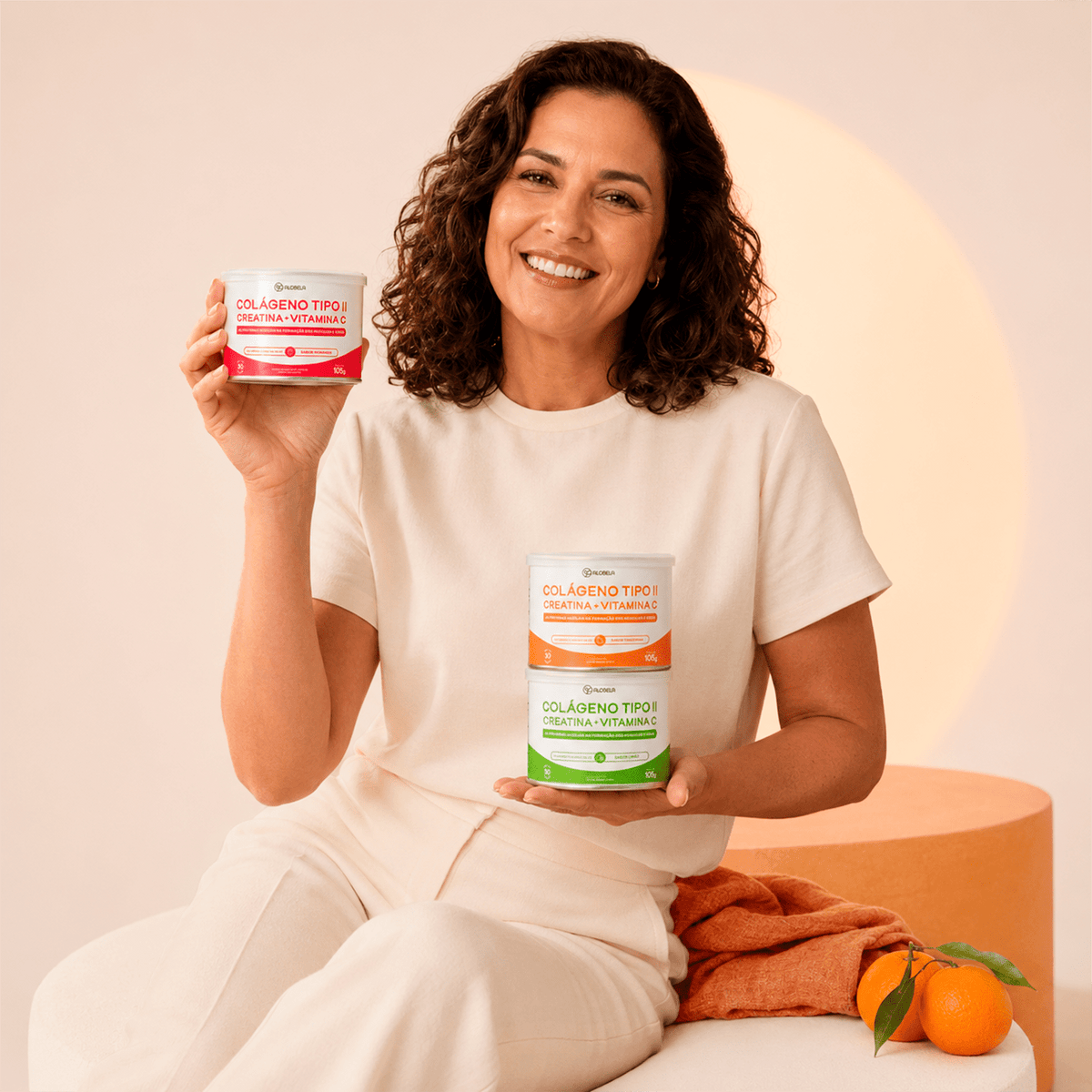 Creatina com Colágeno Tipo II e Vitamina C