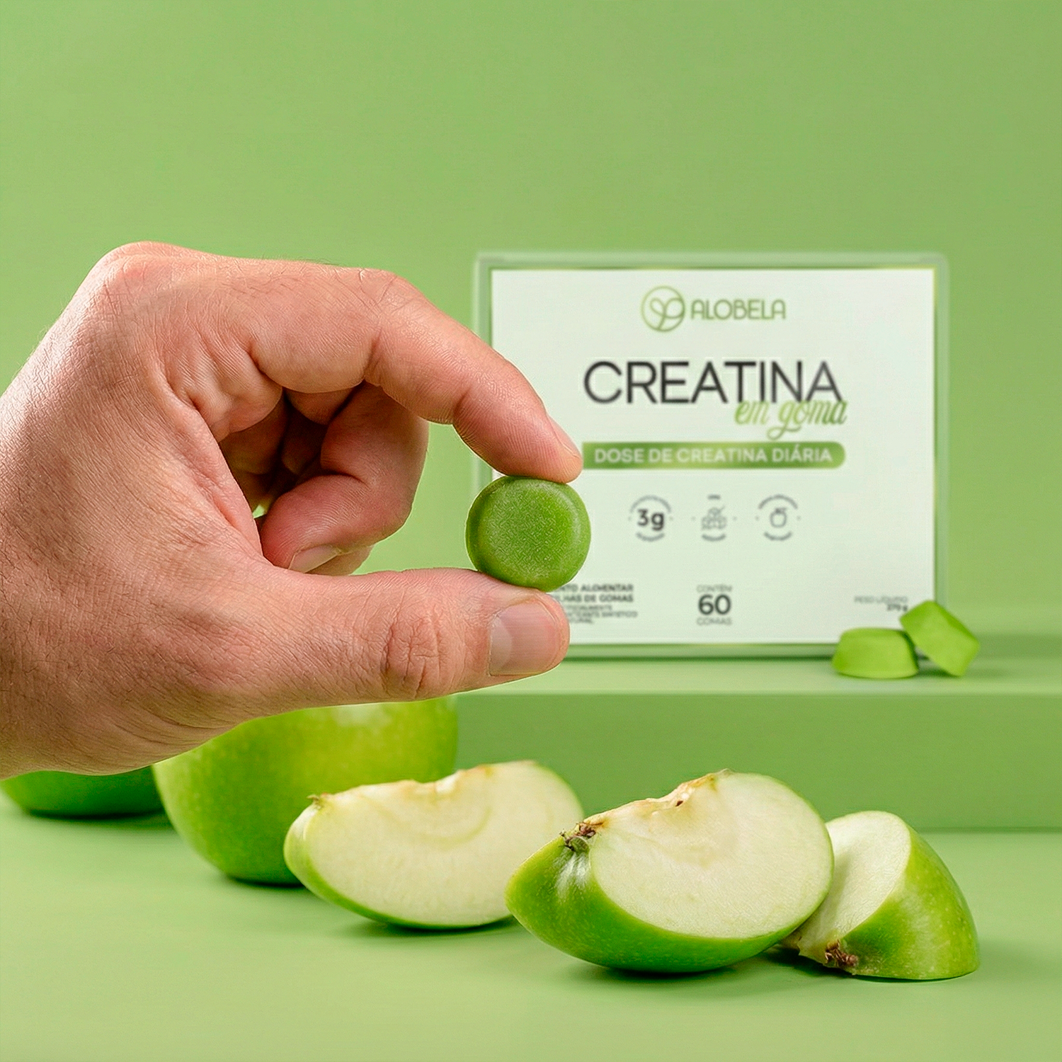 Creatina em goma