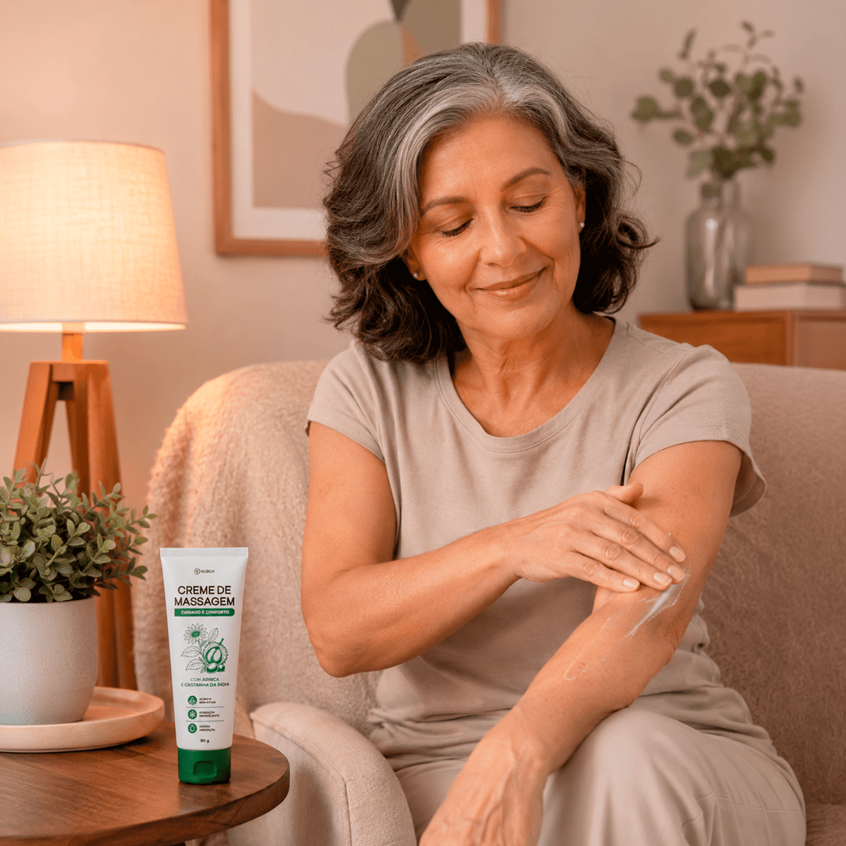 Creme de Massagem com Arnica