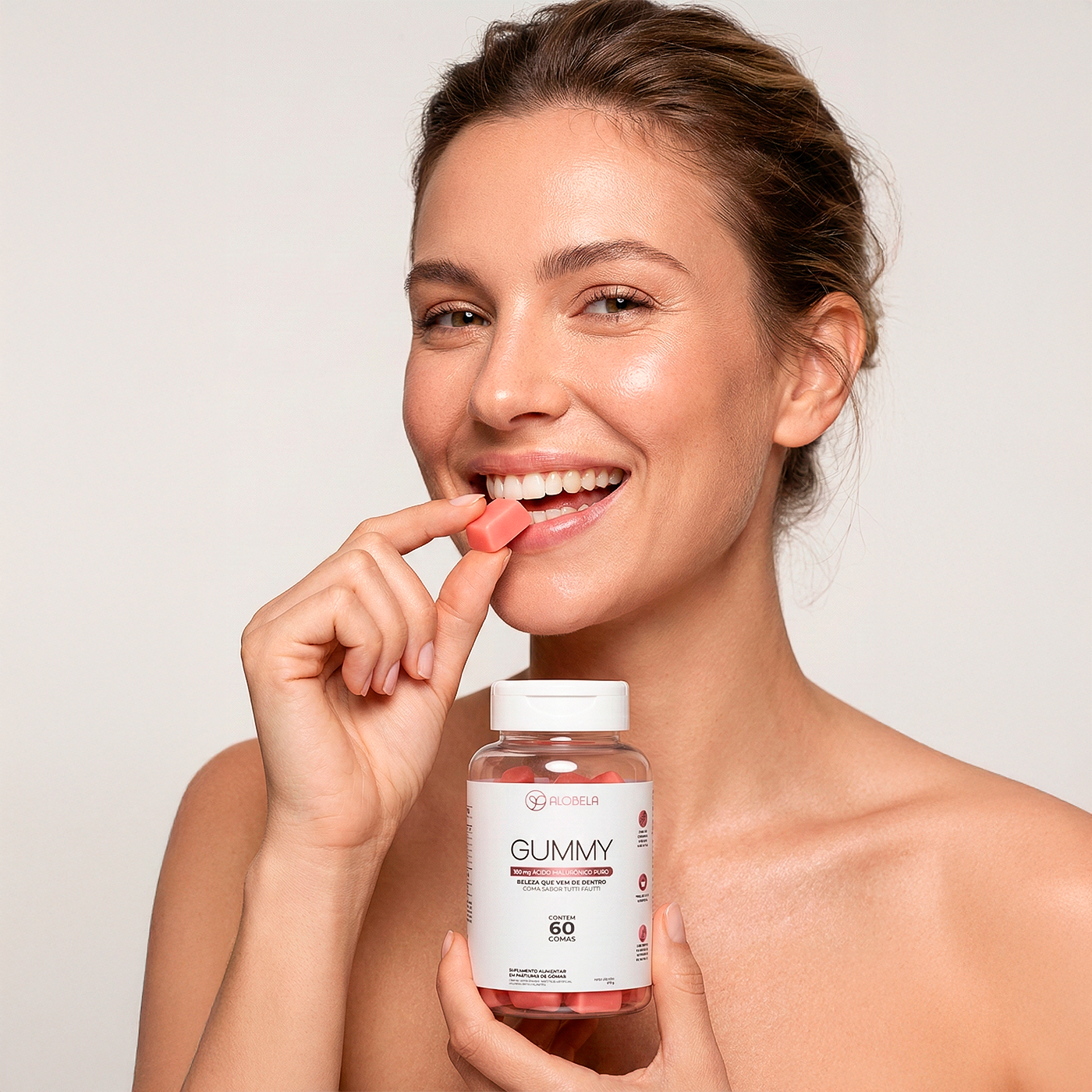 Pote Goma de Ácido Hialurônico Puro