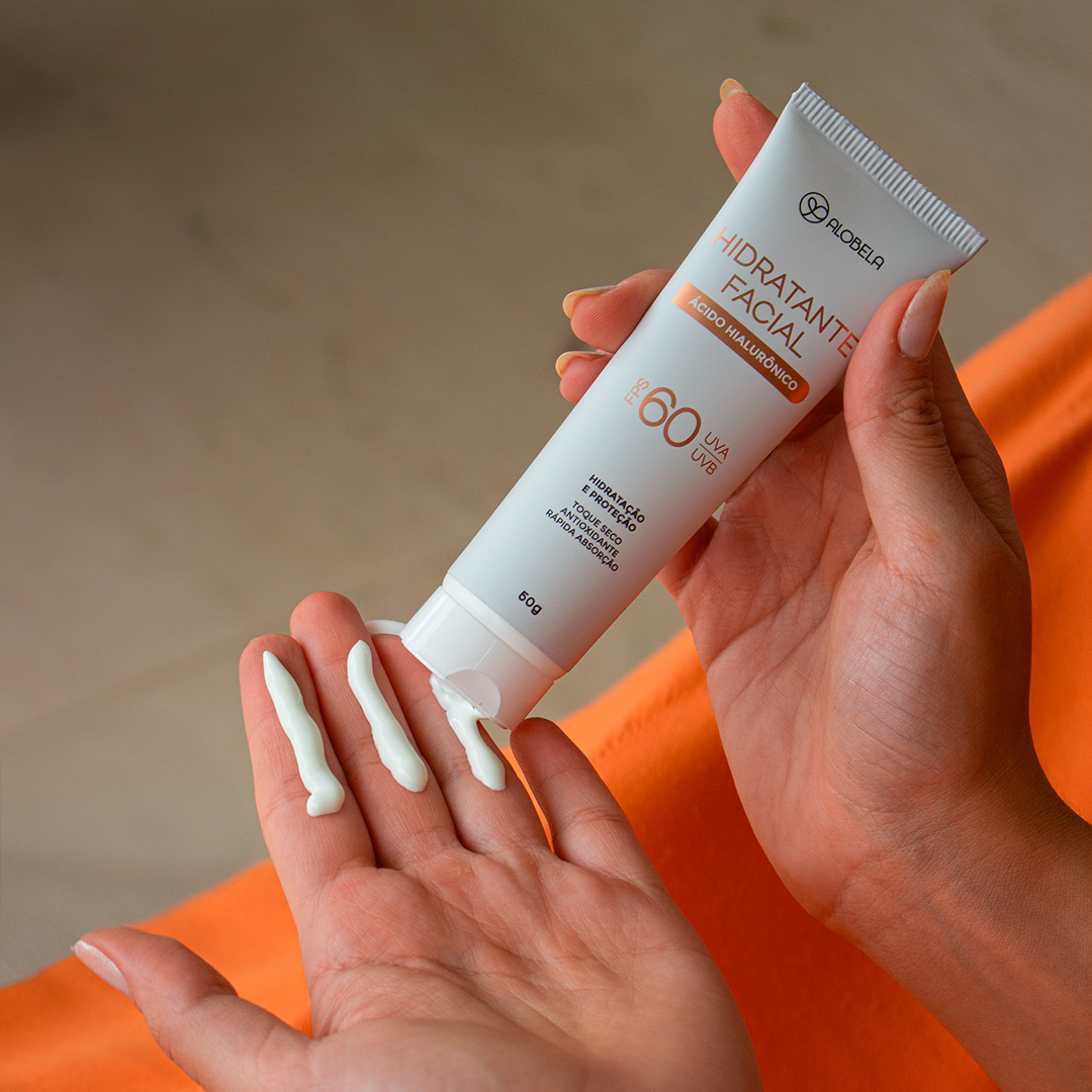 Hidratante com FPS 60
