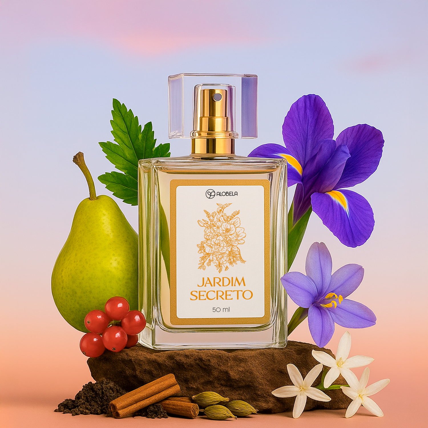 Perfume Jardim Secreto - Amostra Grátis