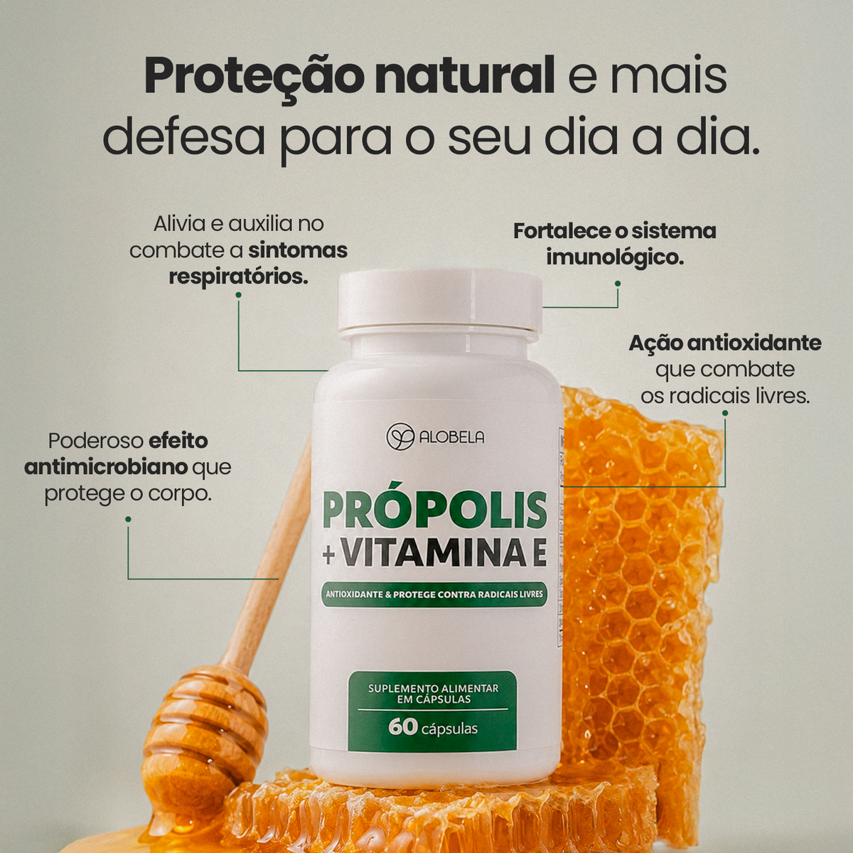 Própolis com Vitamina E