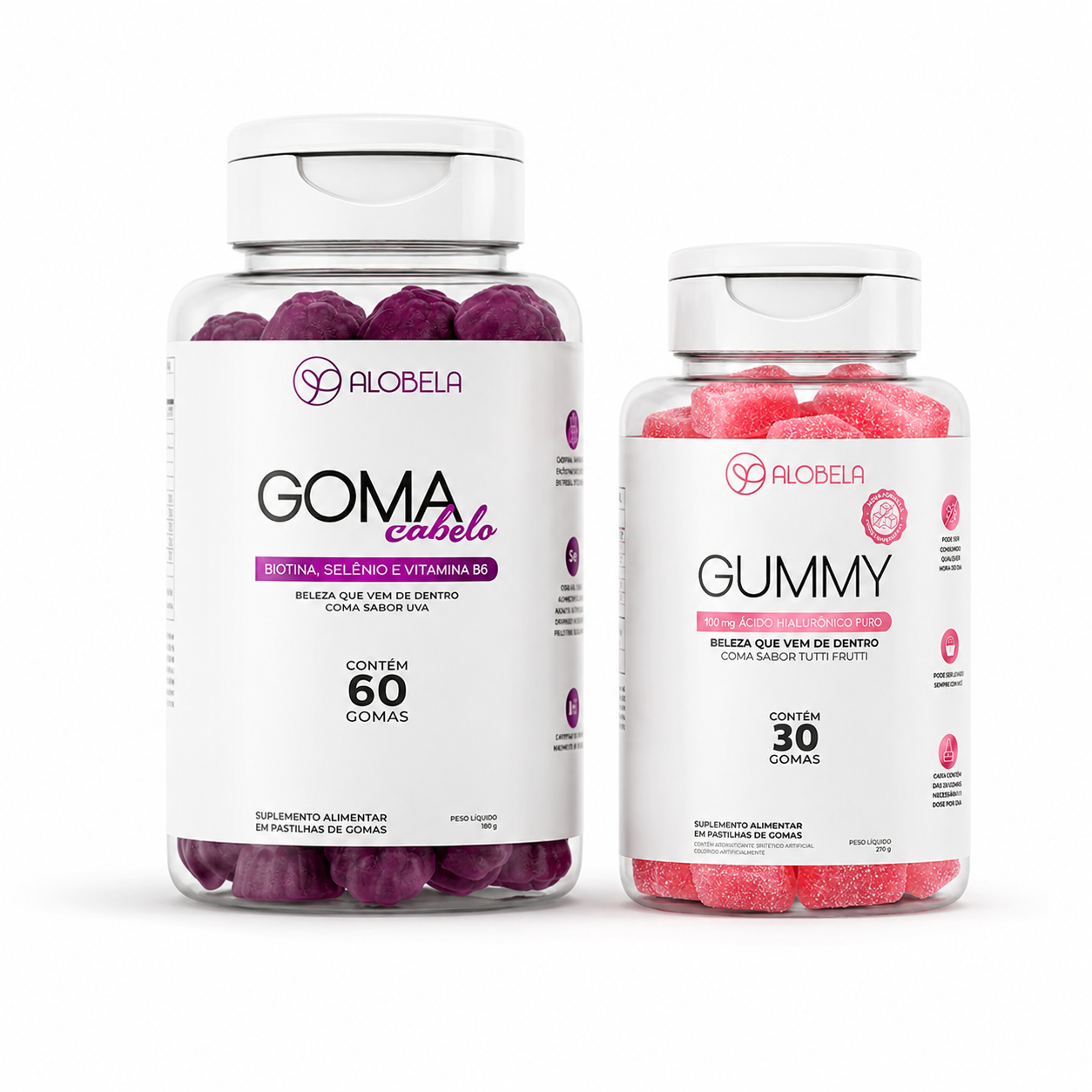 Pote Goma de Cabelo - Compre e ganhe