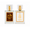 Kit 1 Perfume Monte Sião e 1 Perfume Jardim Secreto + Necessaire