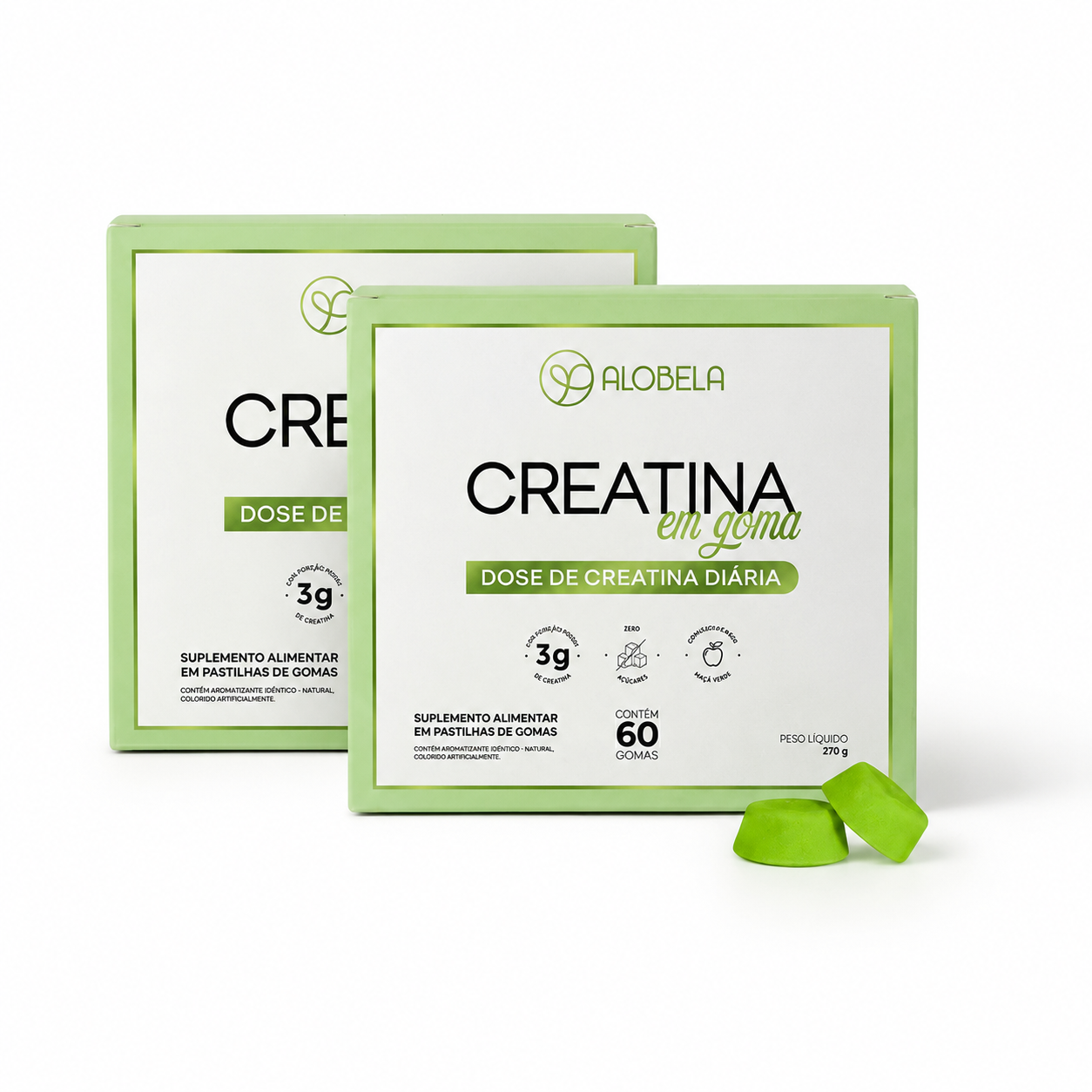 Creatina em goma