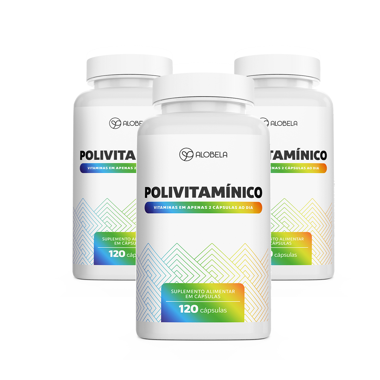3 Potes Polivitamínico