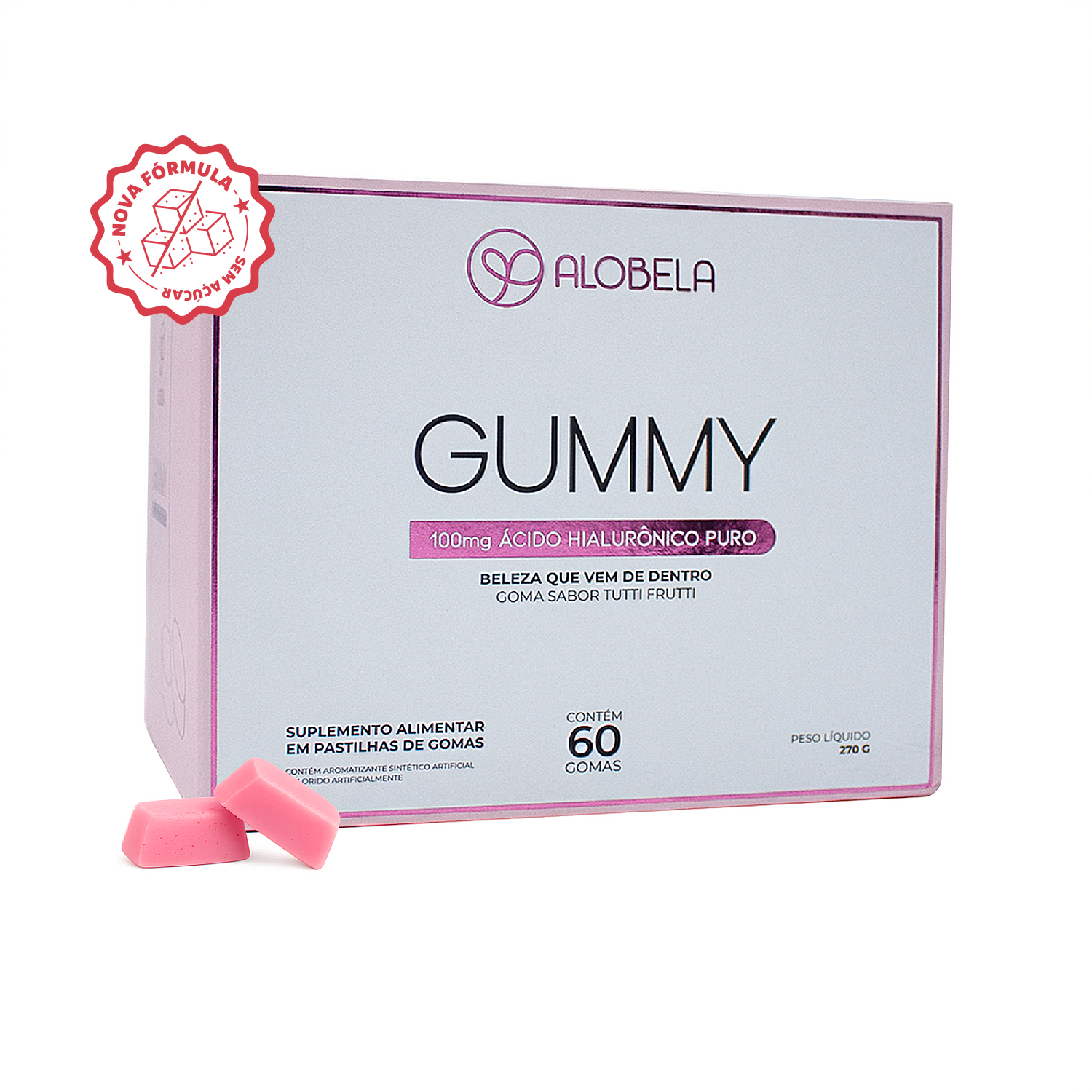 Goma de Ácido Hialurônico Puro