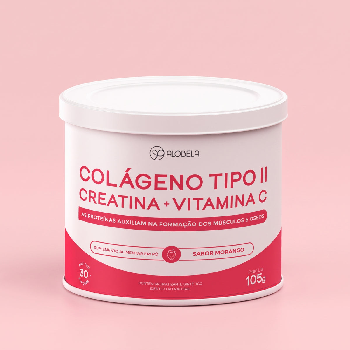 Creatina com Colágeno Tipo II e Vitamina C