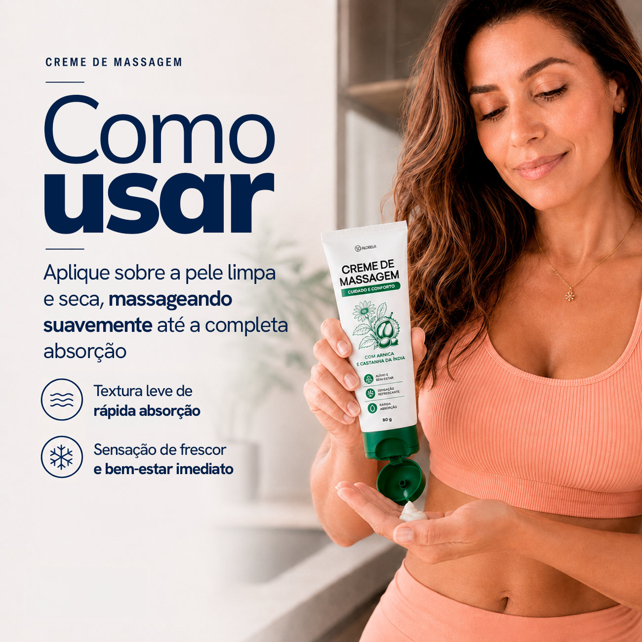 Creme com Arnica - Amostra Grátis