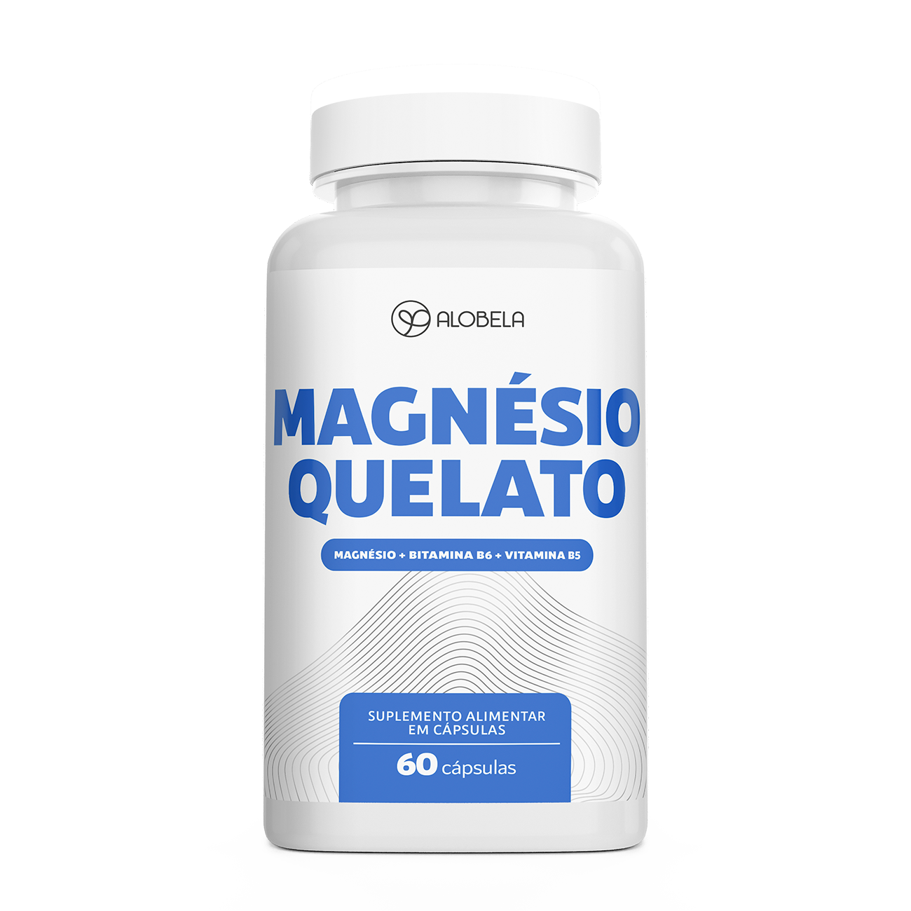 3 Potes Magnésio Quelato