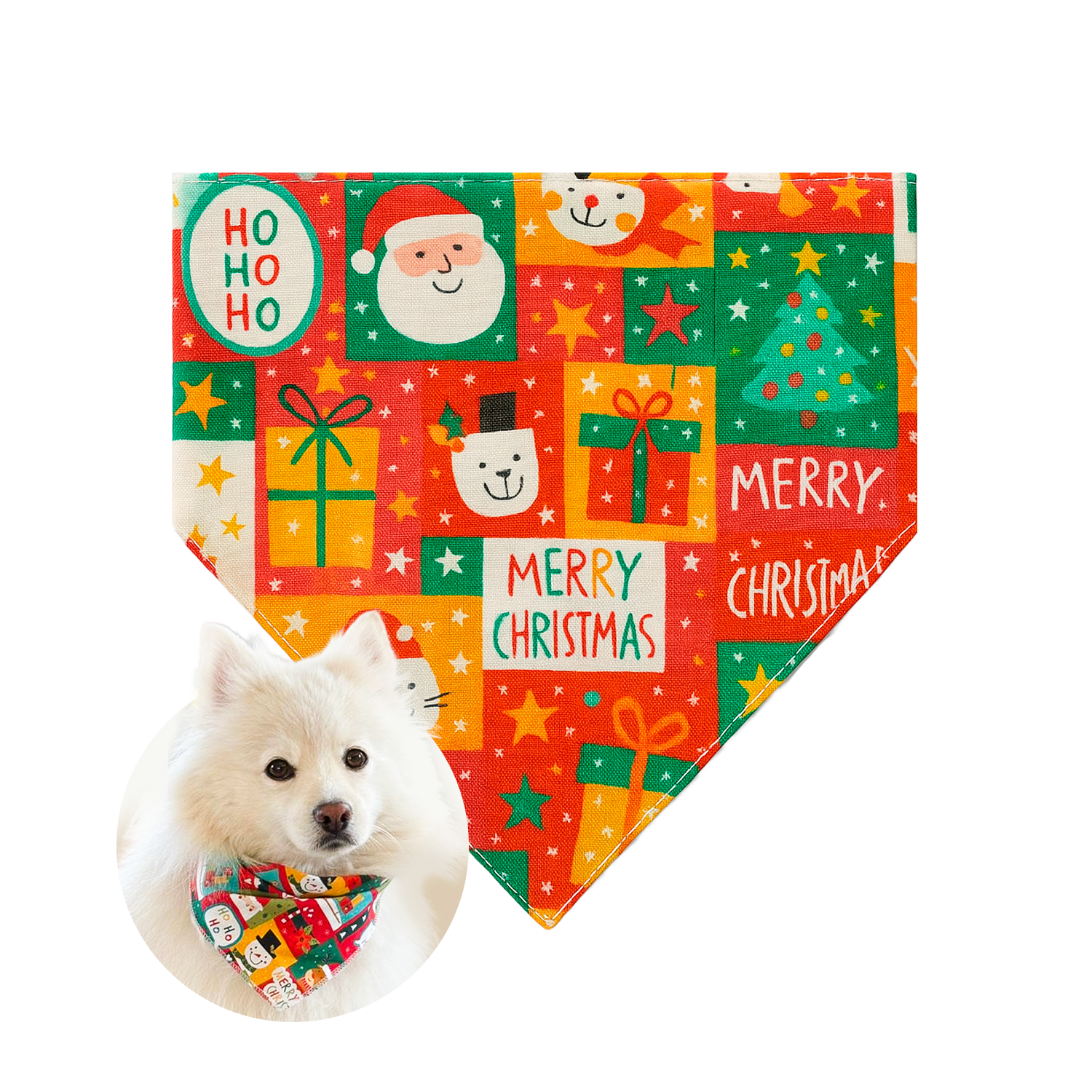 Bandana Pet Natal