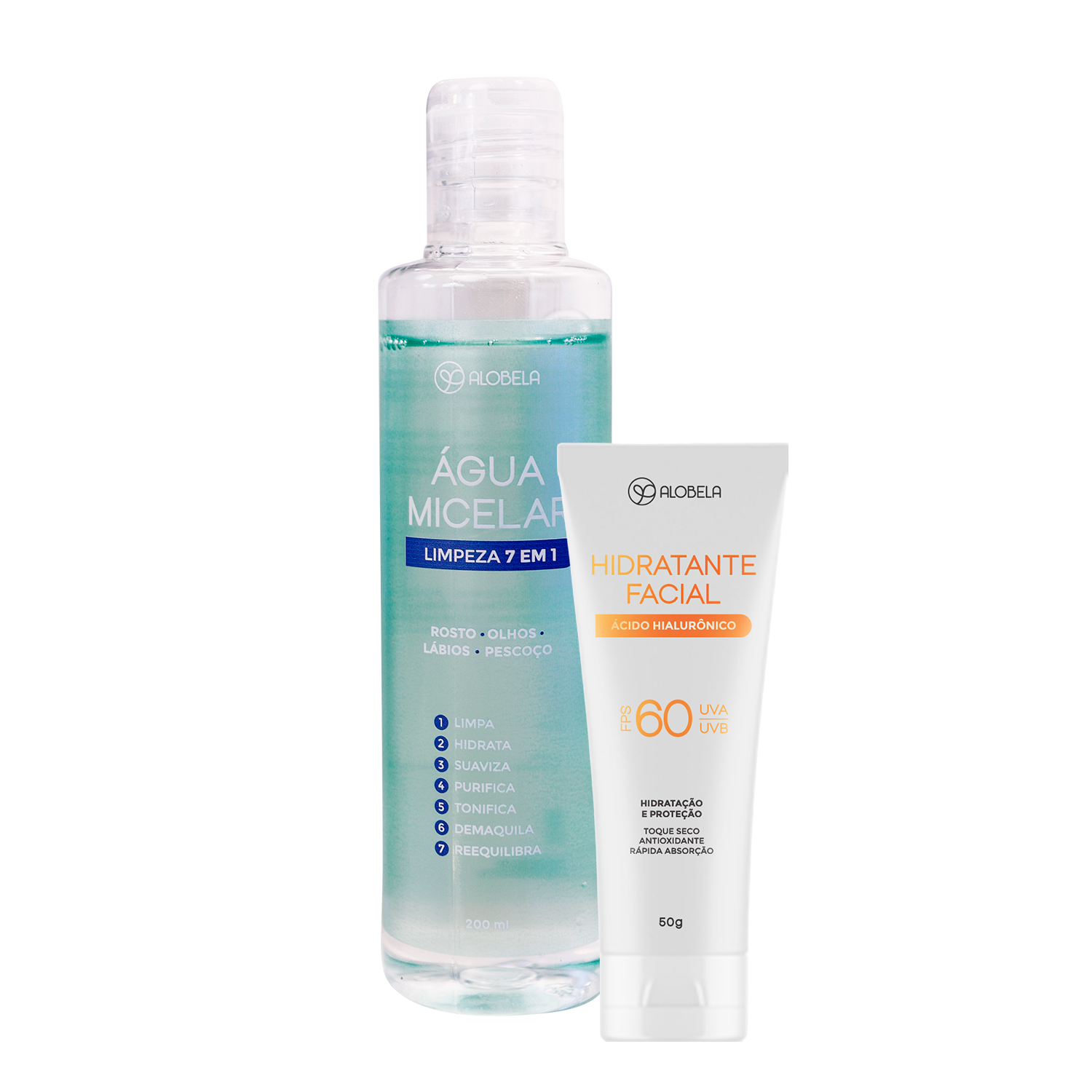 Água Micelar + Protetor com FPS 60 Brinde
