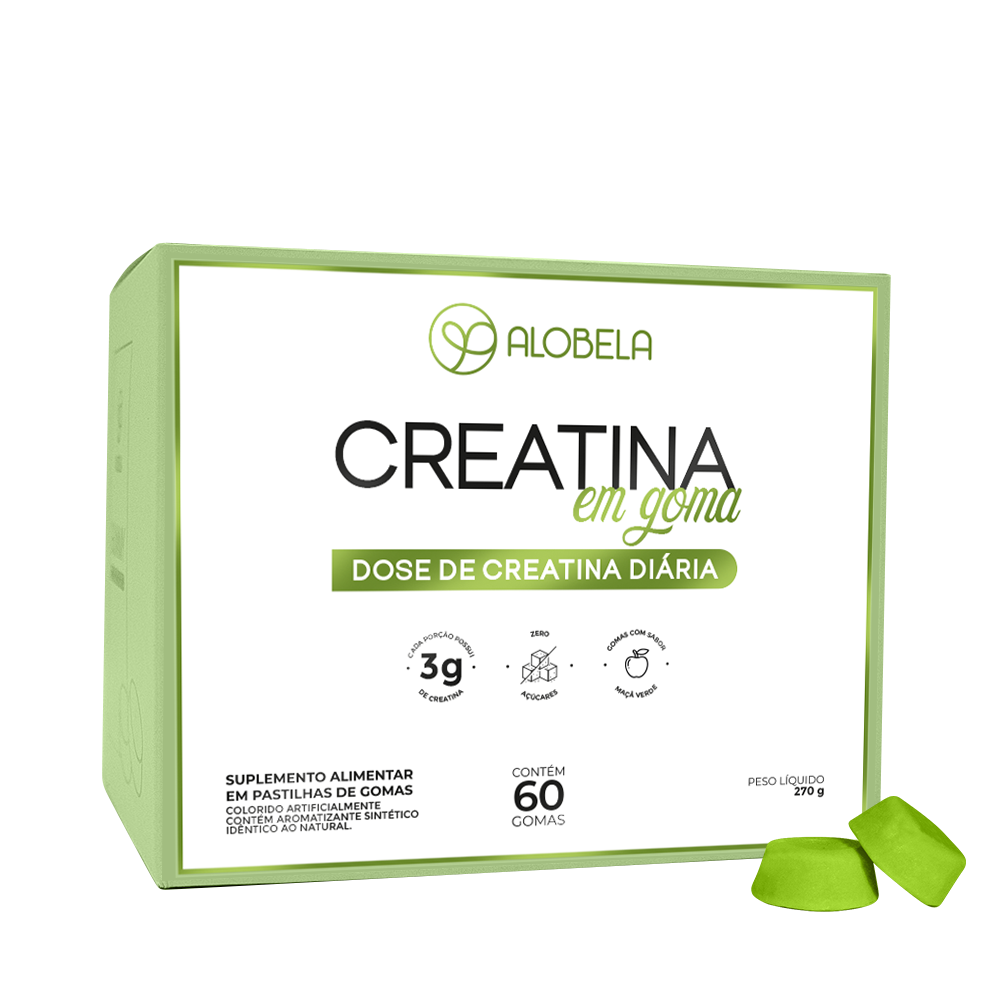 Creatina em goma