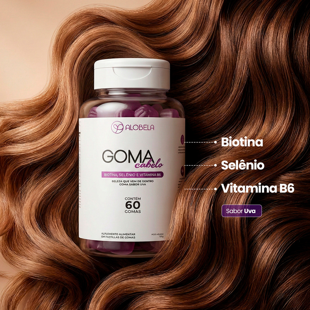 Pote Goma de Cabelo
